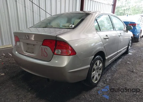 2006 Honda Civic Lx z USA, uszkodzony, nr VIN 1HGFA16556L080288